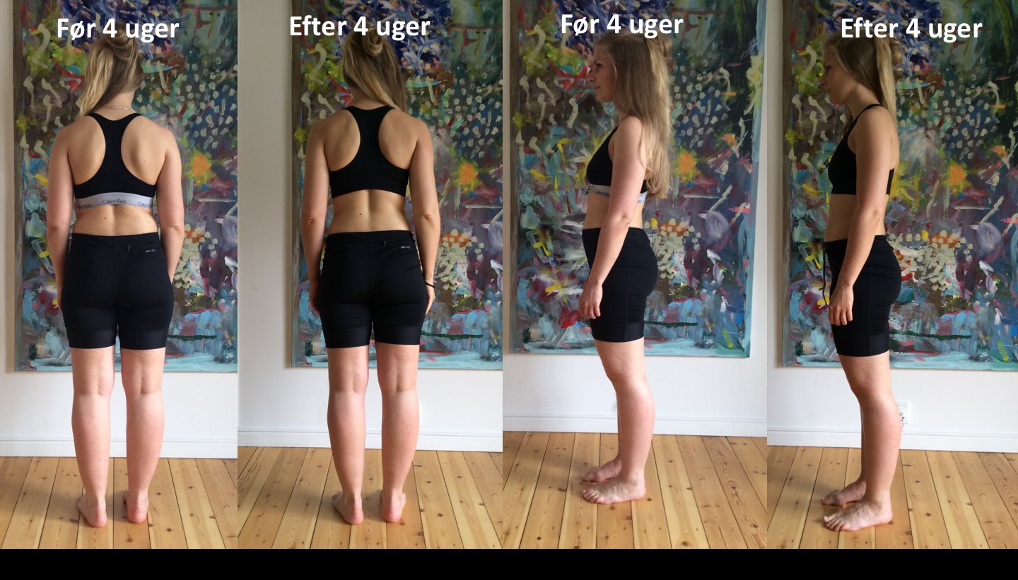 På 4 uger tabte Line Marie 2,7 kilo. Se hendes flotte resultater