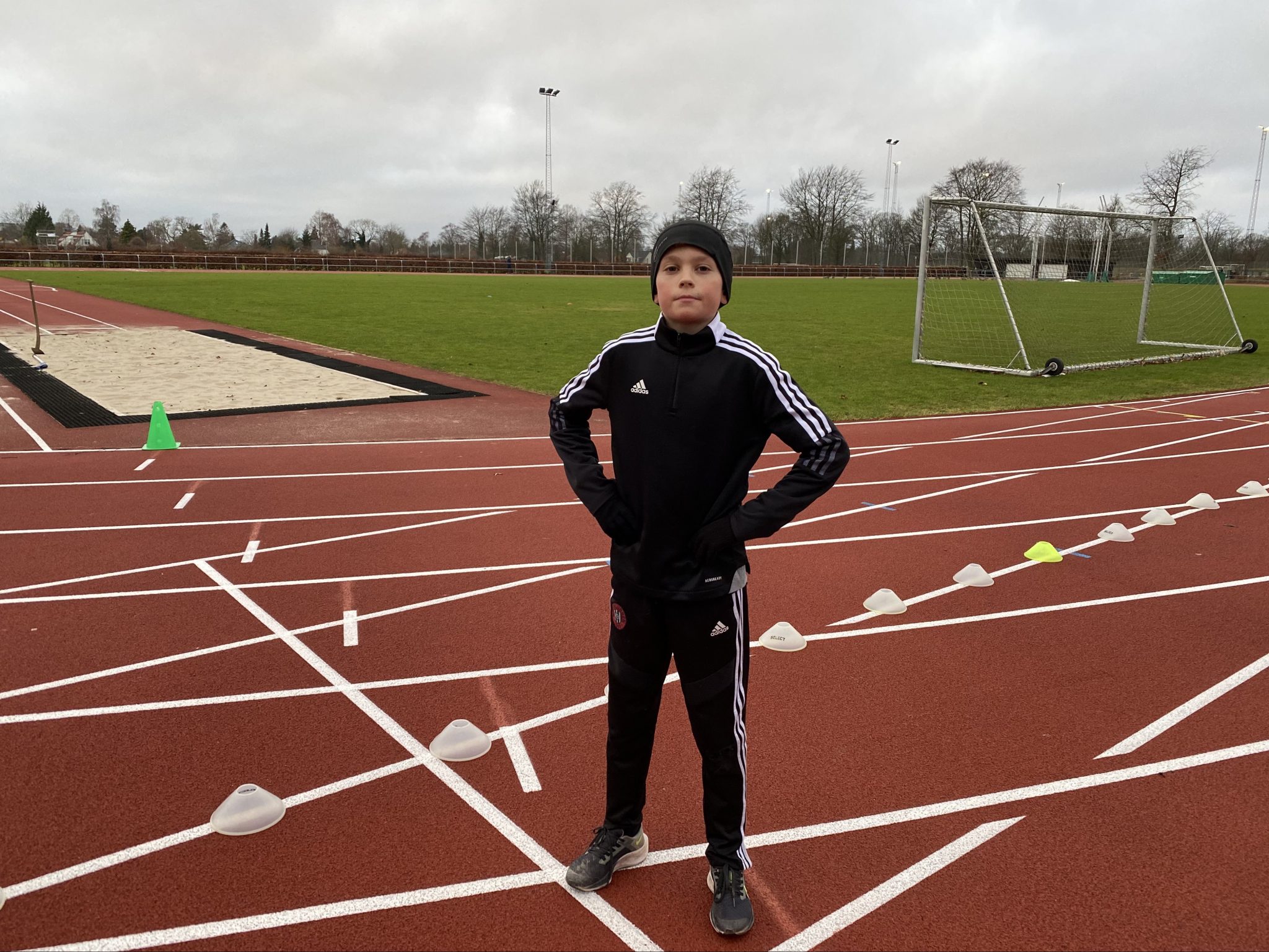 Mød U11 fodboldspillere Adam fra Lyngby Boldklub som er blevet hurtigere.