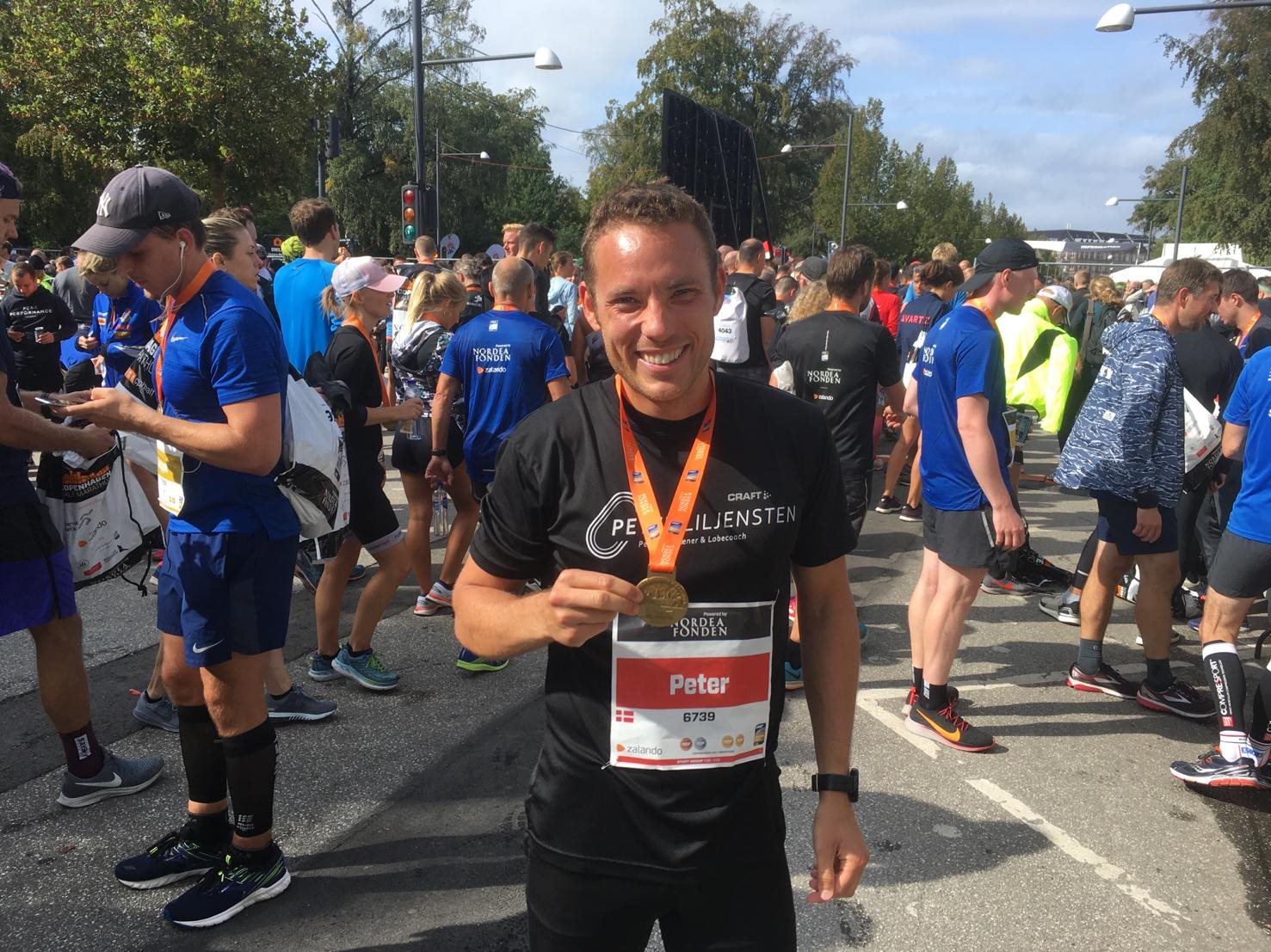 Færdig CPH halvmarathon i en flot tid: 1:36:58