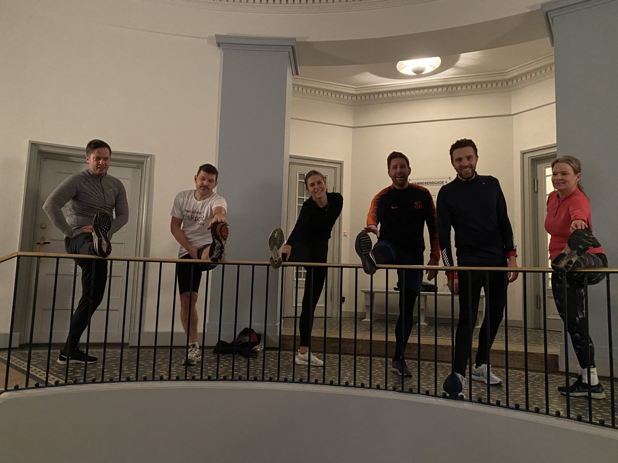 Jubiiiiii kickstarter 2022 med de super seje medarbejder for RiskPoint Group, som blev trænede igennem udendørs i København  ‍♀️ ‍♂️
