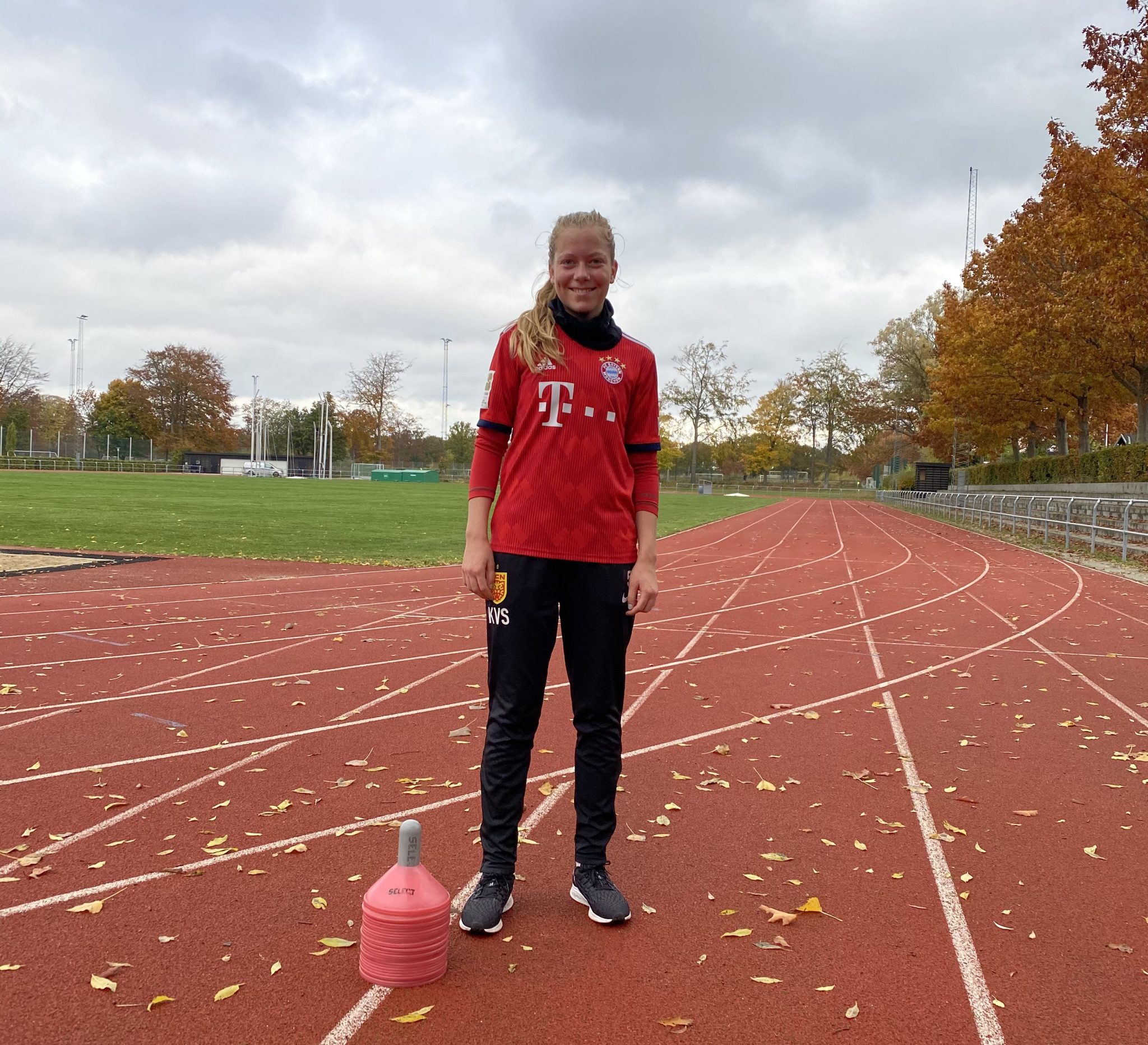 Mød professionel fodboldspillere Amanda Andradóttir fra FC Nordsjælland kvindeliga, som ønsker at blive en eksplosiv og hurtigere fodboldspillere