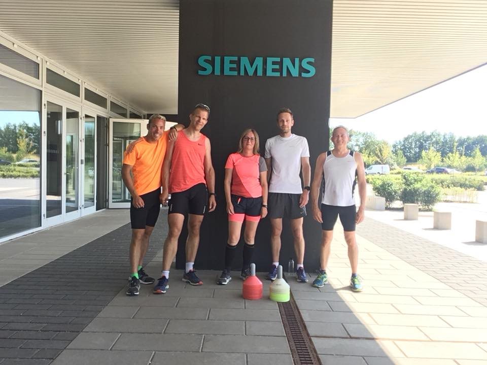 Siemens blev presset igennem dagens løbeholdtræning før de går på sommerferie