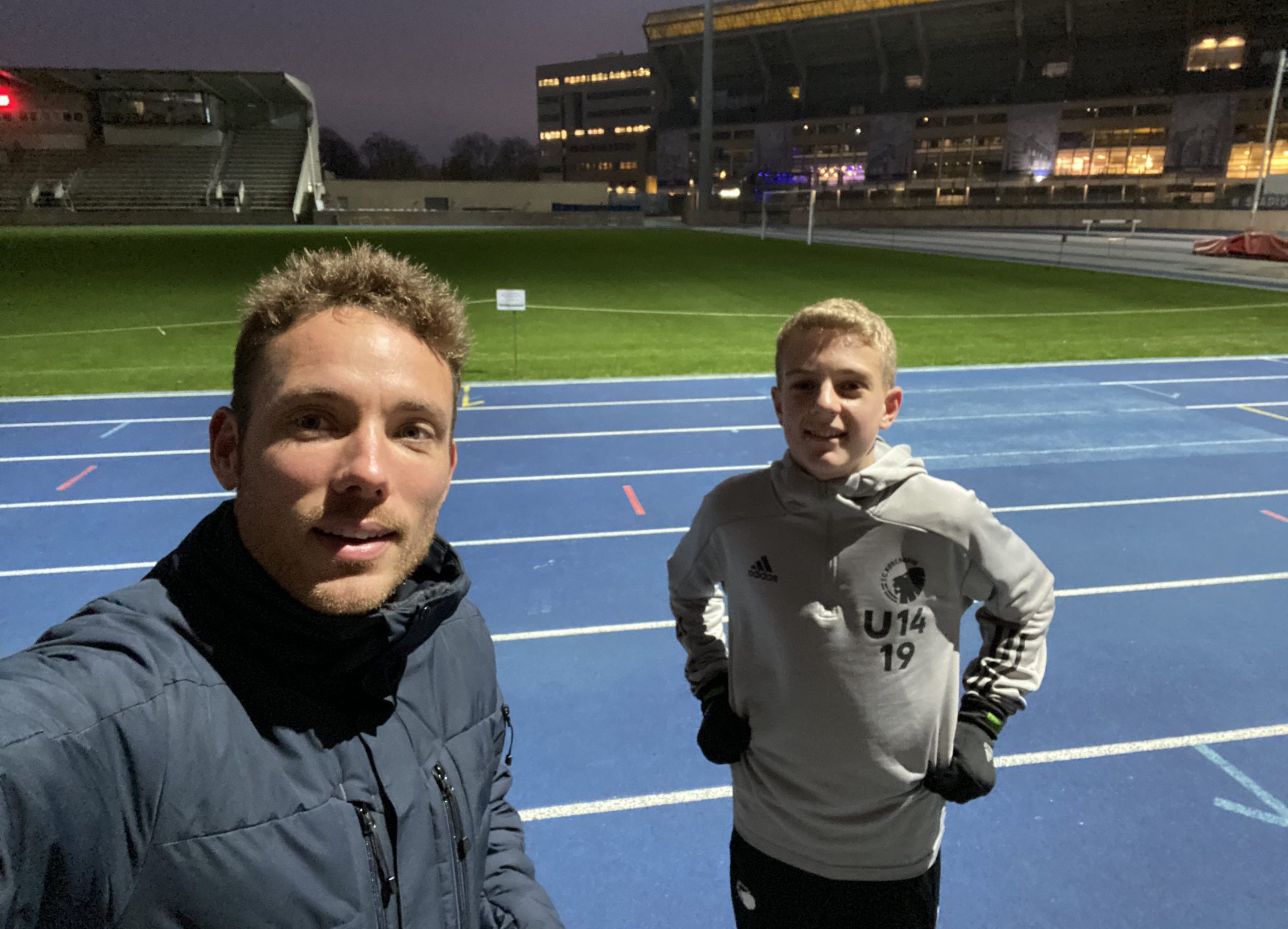 Interview med U14 fodboldspillere Hunor fra F.C. København som blev hurtigere og kom i kanon form