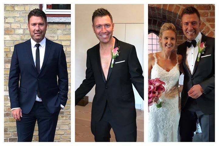 Prøv lige at se de her før/efter billeder af min tidligere klient Kenneth og en flot anbefaling jeg fik  ⁣
