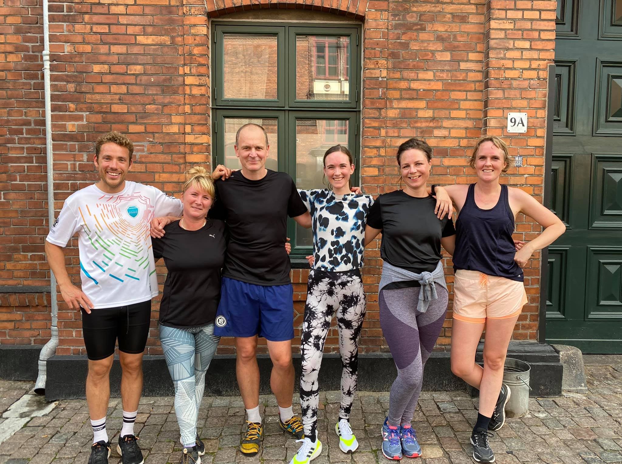 5 skønne mennesker fik kickstartede dagens virksomhedstræning