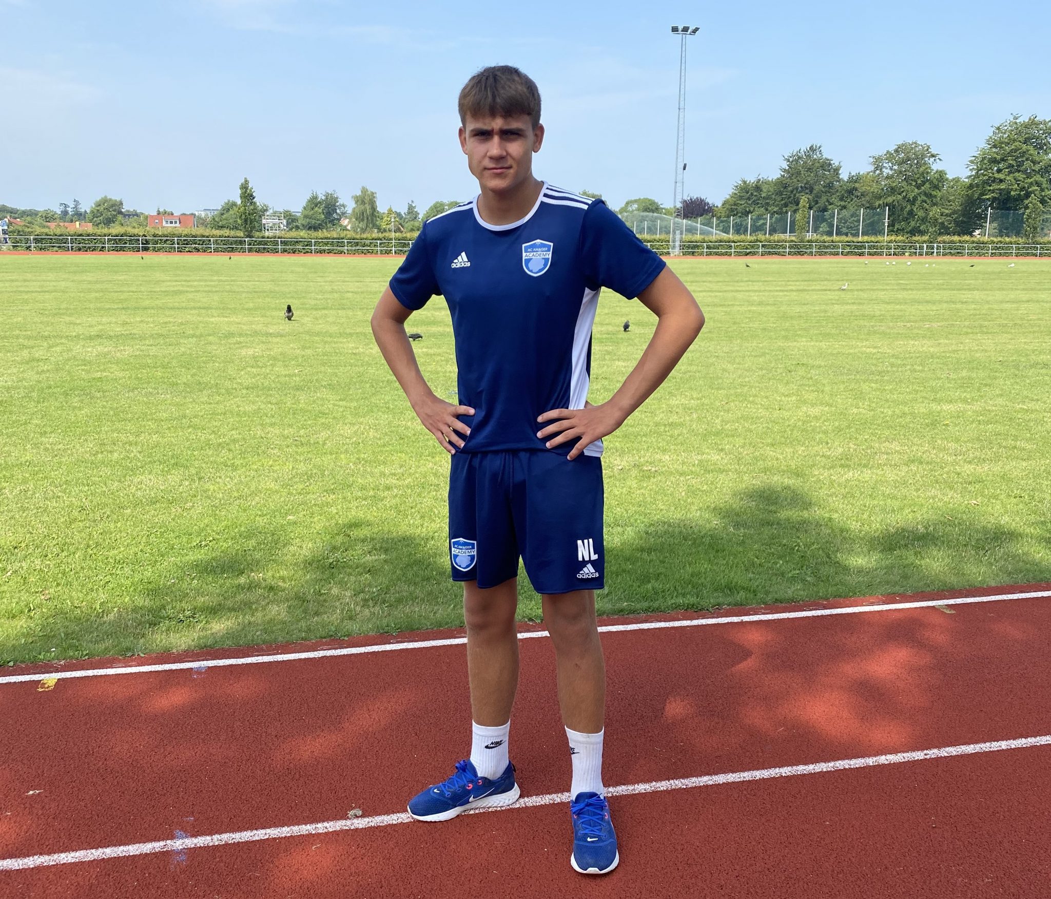 Mød U15 fodboldspillere Nicolai Ulrich Saini Lefevre fra AC Amager Academy