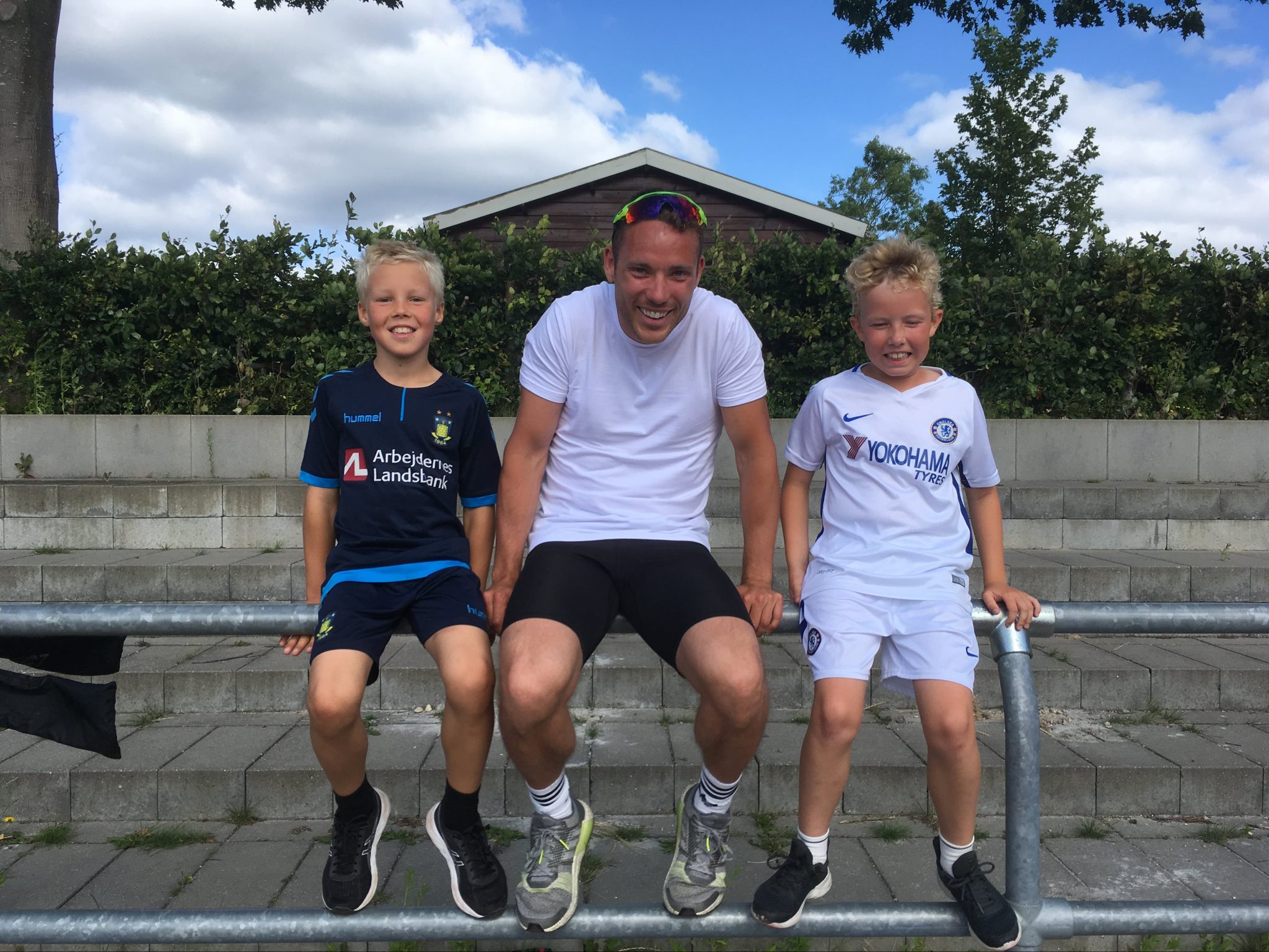 U9 fodboldspillere Luca og Theodore forbedret deres Bip-test med 50 % på 10 uger