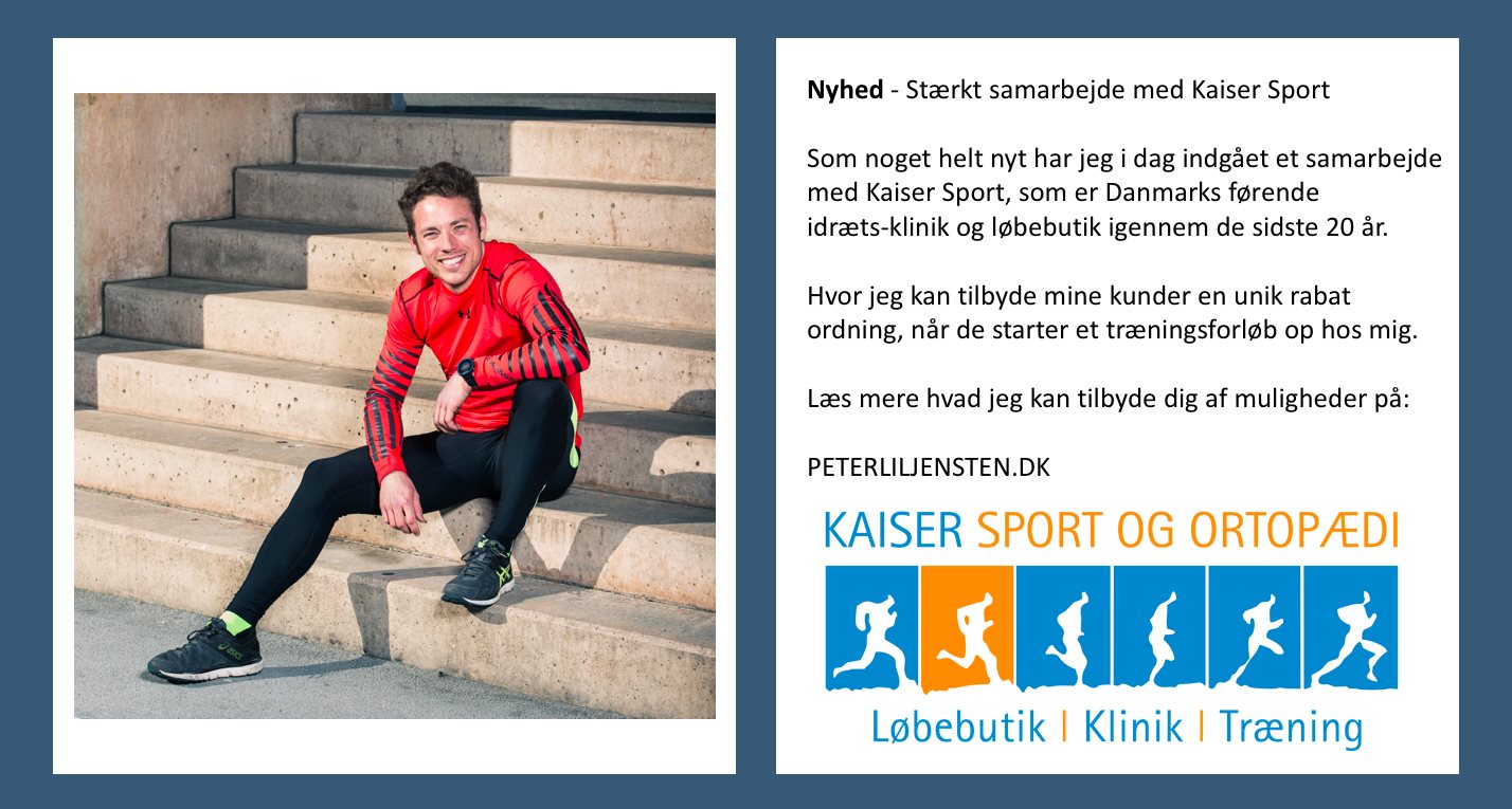 NYT STRÆKT SAMARBEJDE MED Kaiser Sport og Ortopædi