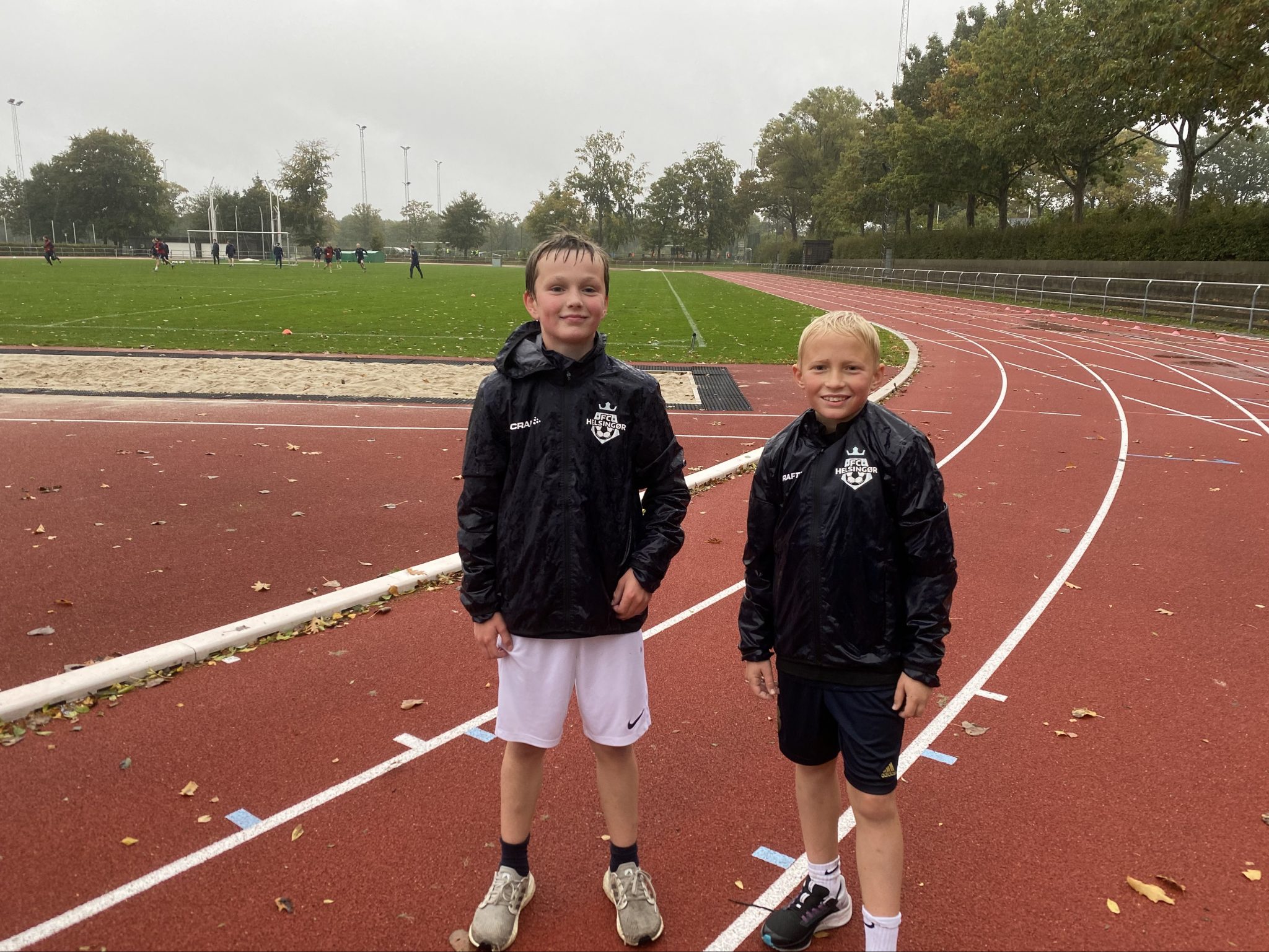 I går havde jeg fornøjelsen af at fejre mine super seje klienter, Hugo og Aksel fra FC Helsingør fodboldklub U12.