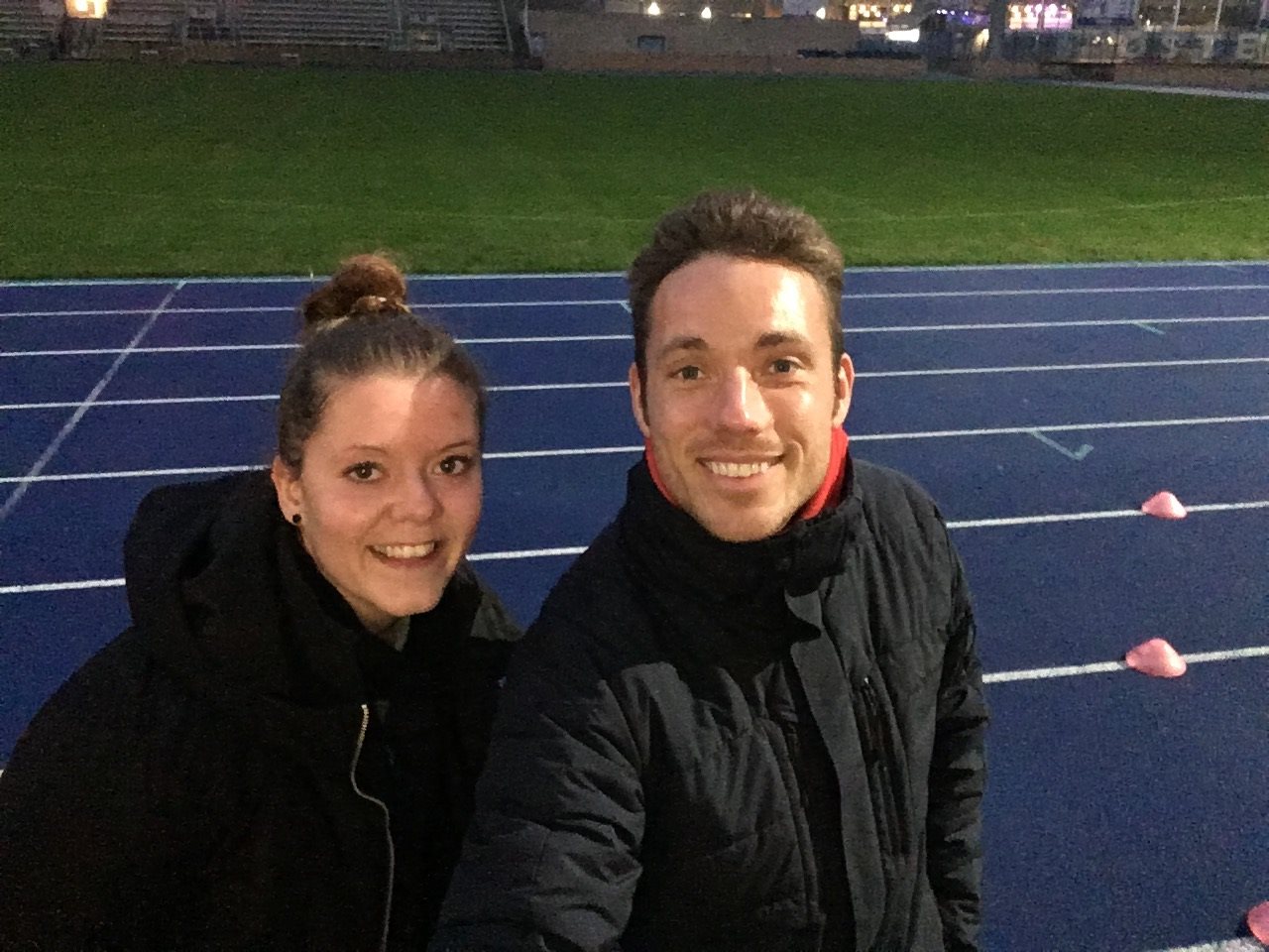 Stephanie Hopp Nielsen, som har formået at forbedre hendes 2400 meter tid, til optagelsesprøven til Politiet