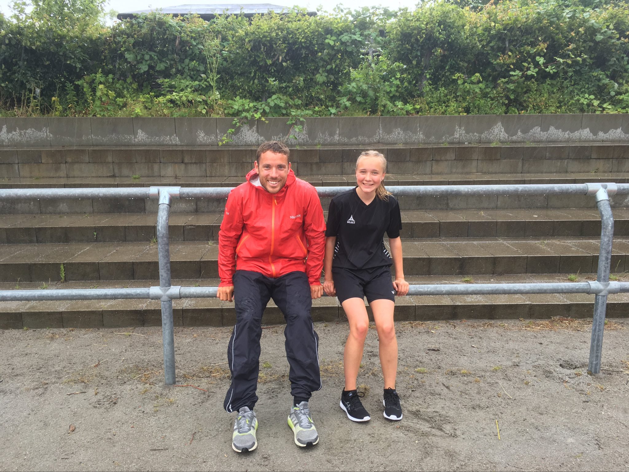 U14 fodboldspiller Mie Kristensen tager turen fra FC Thy fodboldklub til Lyngby for, at blive trænede af personlig træner