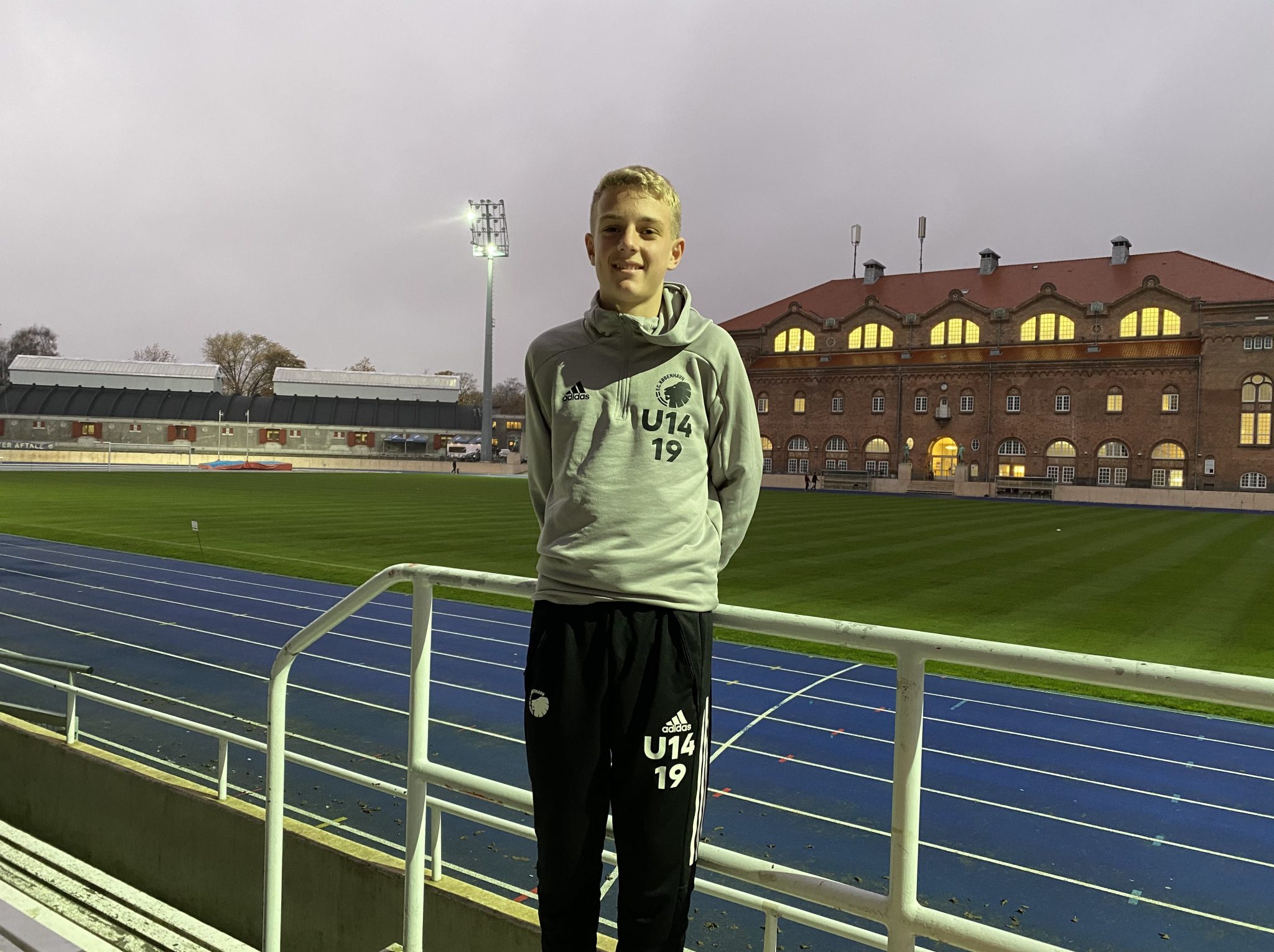 Fodboldspillere Hunor fra U14 F.C.København blev hurtigere på 30 meter