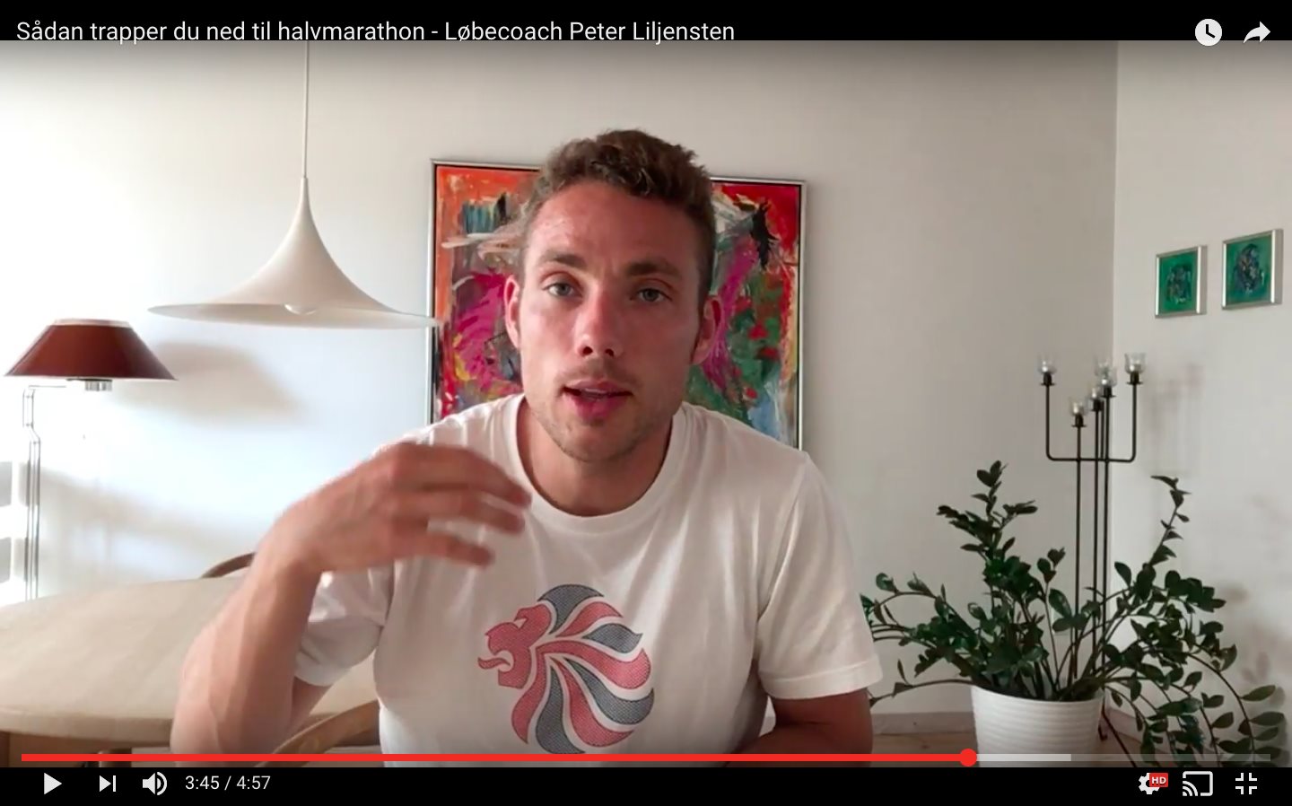 Sådan trapper du ned til halvmarathon