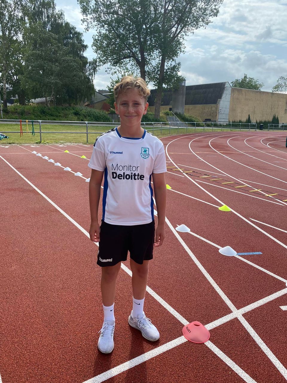 Sådan blev U12 fodboldspillere Conrad fra FC Rudersdal hurtigere
