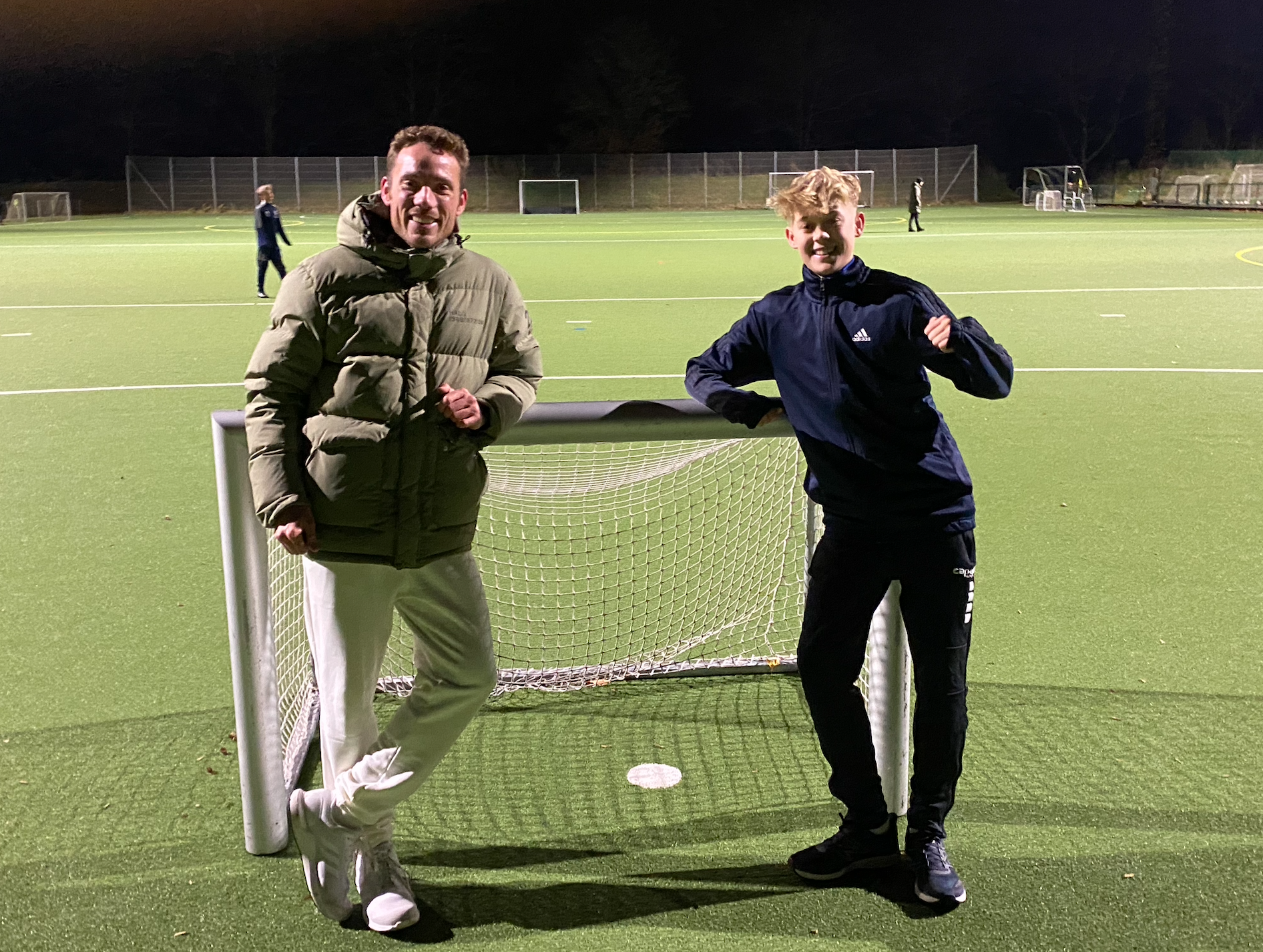 Slutter fredagen af med min seje fodboldspillere Mads Hasse U15 HB Køge Boldklub