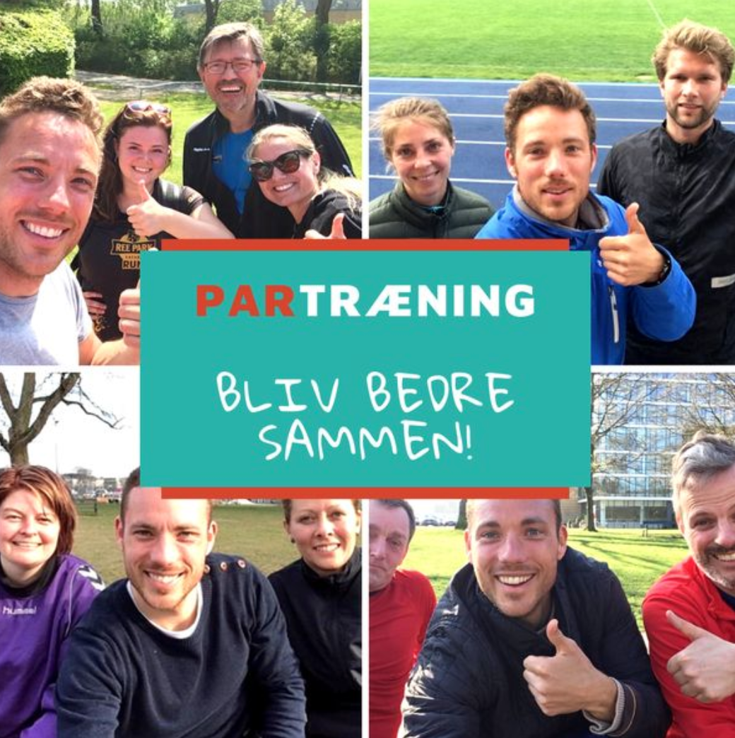 Vidste du, at 95% får succes med deres træning, hvis de har en partner at gøre det med? 🫶