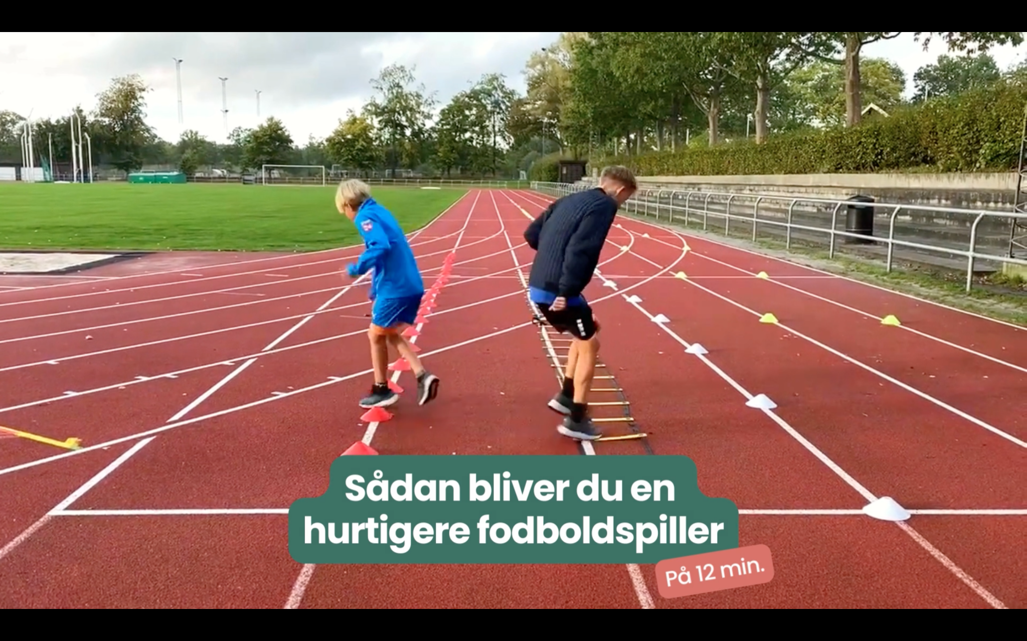 Sådan bliver du en hurtigere fodboldspillere ved online træning i din sommerferie