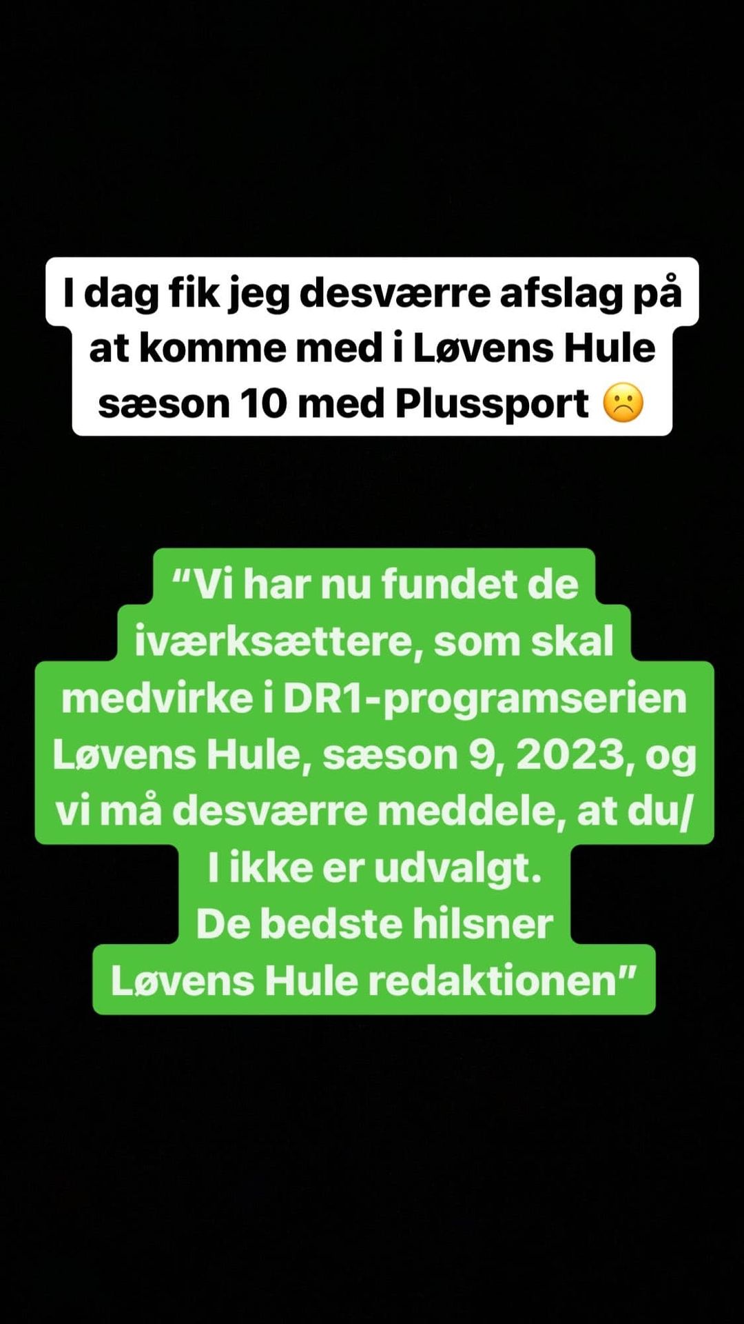 Afslag i Løvens hule 🦁