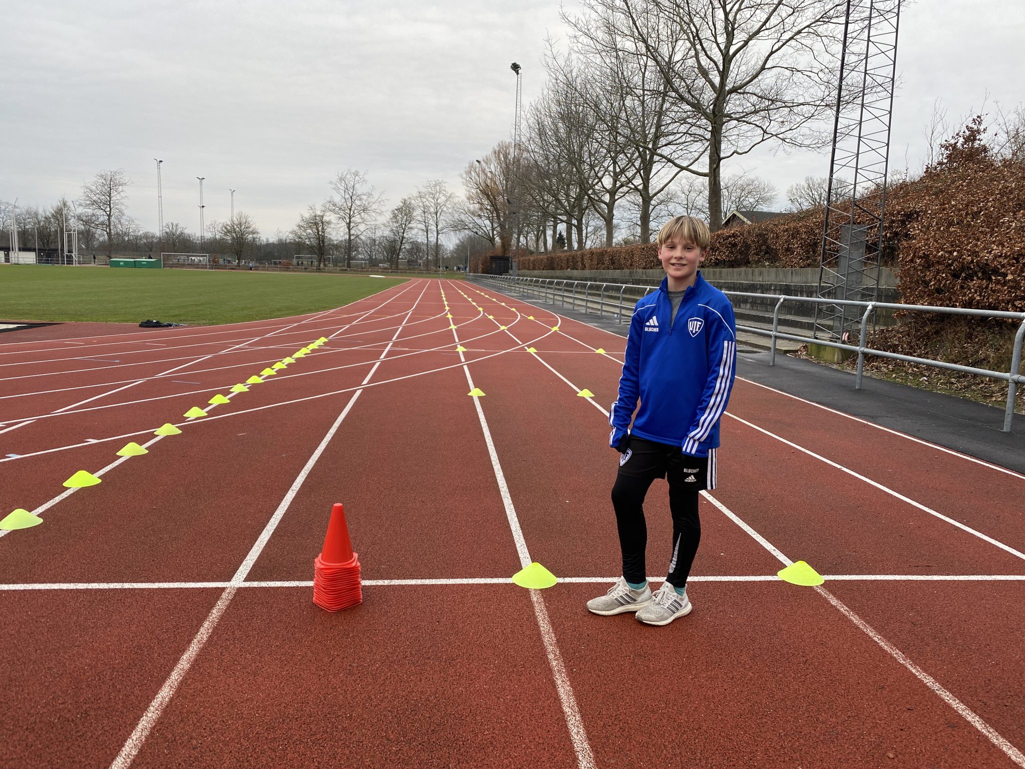 Sådan er U12 fodboldspillere August Vanløse blevet hurtigere