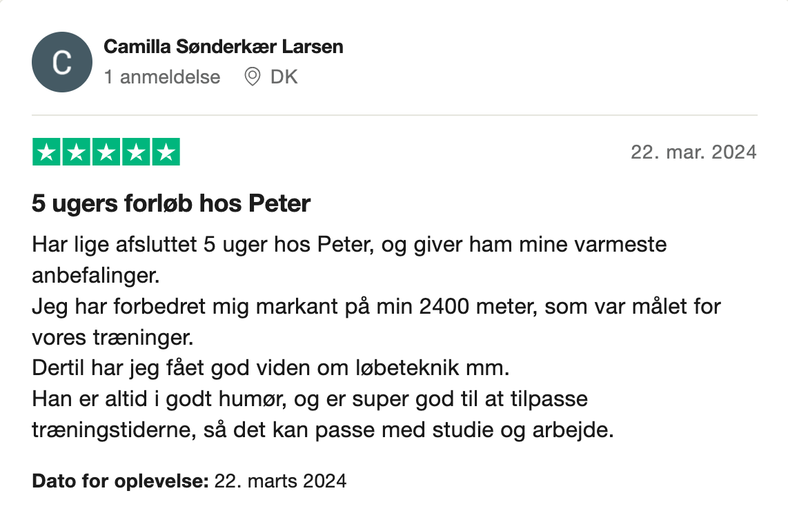 Vejen til succes ved politiet optagelsesprøve på 2400 meter