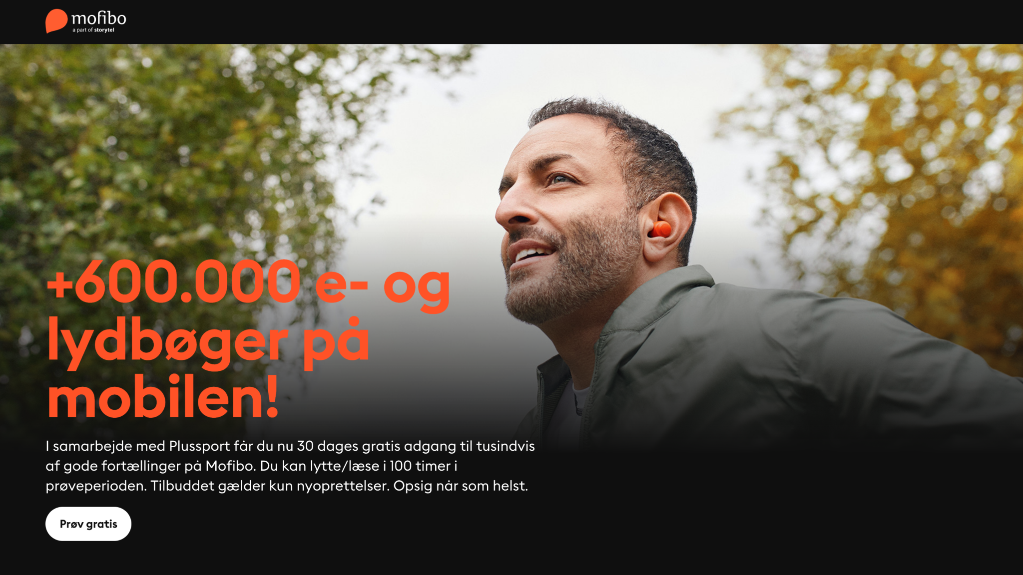 Gratis 30 dages gratis adgang til Mofibo i samarbejde med personlig træner Peter Liljensten