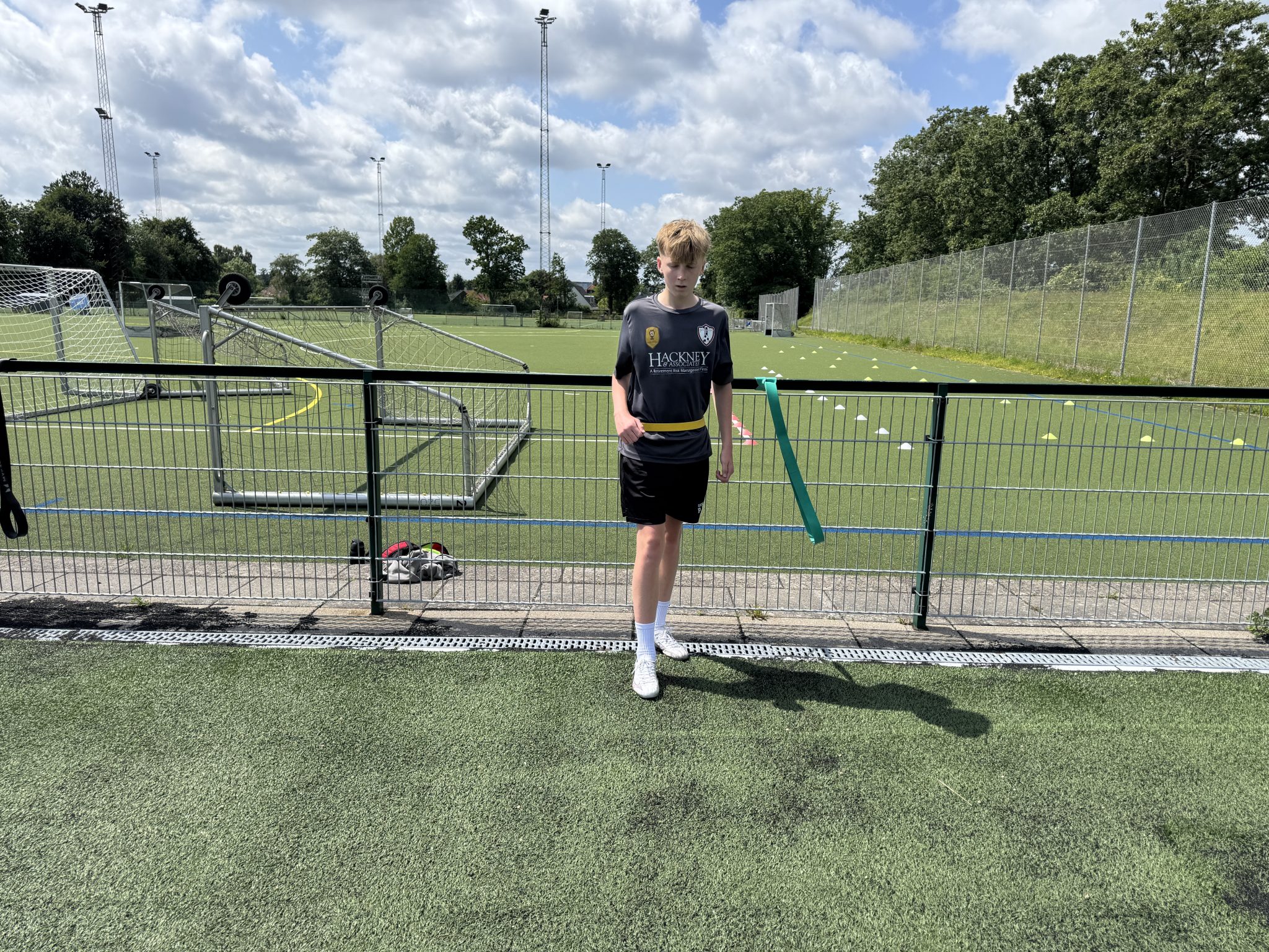 Fra New Jersey til Danmark: Viggos sommertræning for at blive en hurtigere fodboldspiller