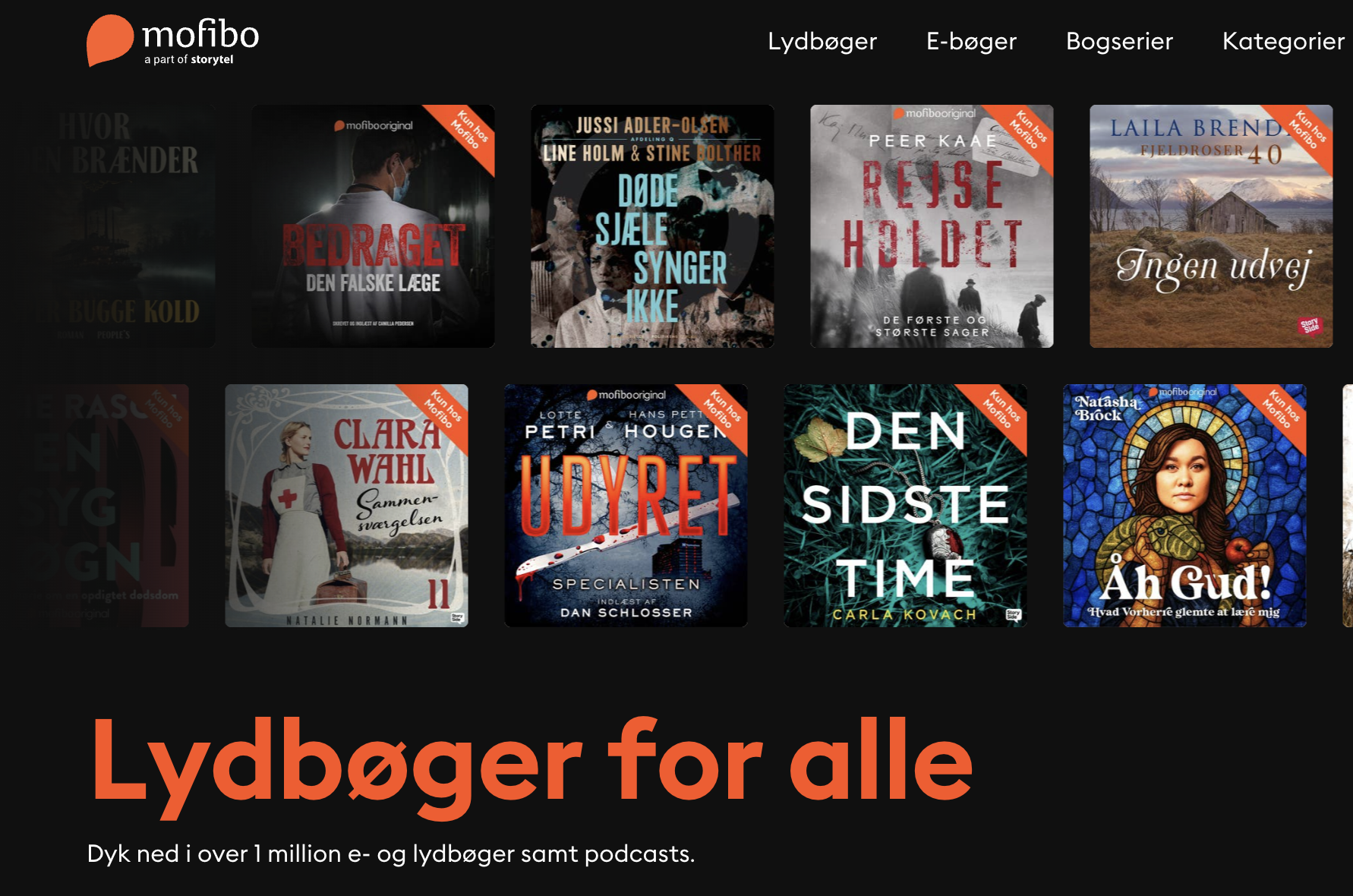 Mofibo Gratis – Sådan får du 30–45 dages gratis adgang til lydbøger og e-bøger
